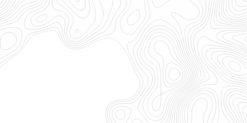 Abstract topography pattern seamless lines sea map modern design white background. Abstract digital topographic contour map concept space geometric strip grid line. Natural discovery of maps.	
