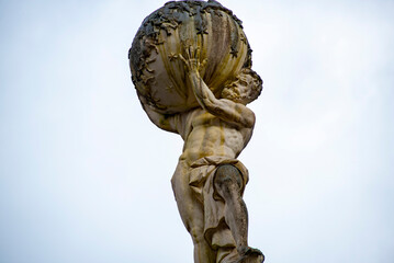 Statue of the God Atlas