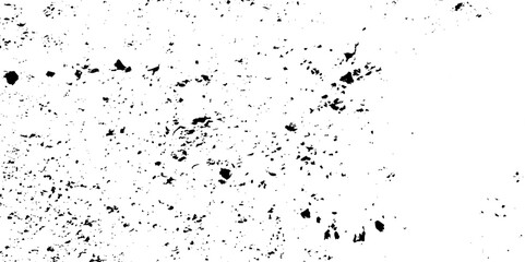 Black and white noise paper dust. Distressed Dirty rough overlay texture. Black grunge texture on transparent backdrop background. Scratches on a white background.	
