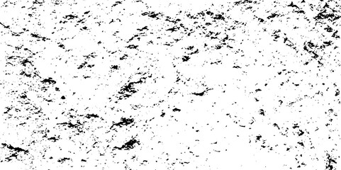 Black and white noise paper dust. Distressed Dirty rough overlay texture. Black grunge texture on transparent backdrop background. Scratches on a white background.	
