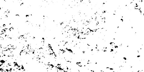 Fototapeta premium Black and white noise paper dust. Distressed Dirty rough overlay texture. Black grunge texture on transparent backdrop background. Scratches on a white background. 