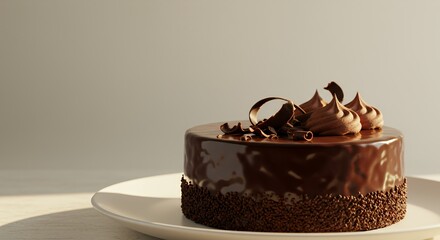 Indulge in Decadence: A Luxurious Chocolate Cake Beckons