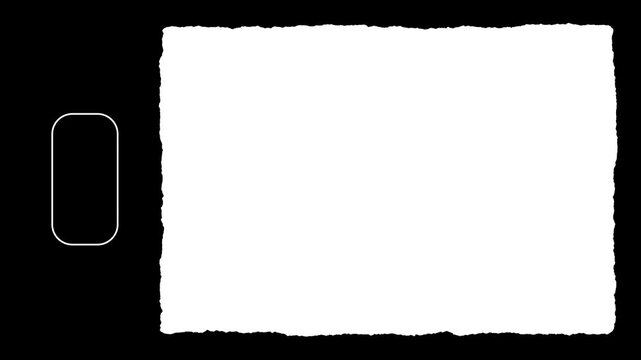 Super 8 mm Vintage  style animation with alpha channel. Super 8mm Film Overlay 4k animation. 