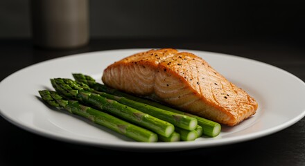 Pan-Seared Salmon with Roasted Asparagus: A Gourmet Delight