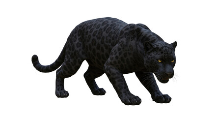 Majestic Black Panther Powerful Predator.