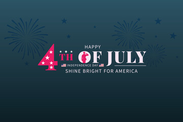Pink Star Independence Day Celebration