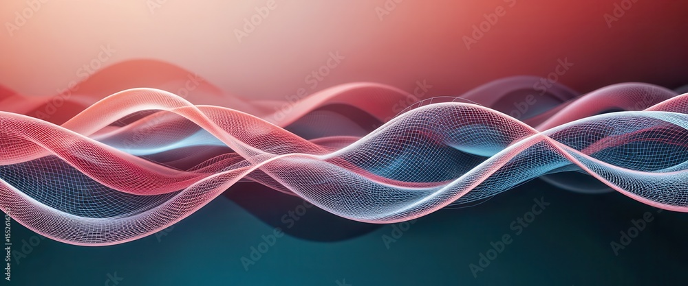 Aufkleber Modern abstract backgrounds featuring colorful wave patterns for computer screens