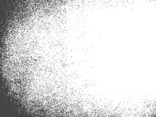 Abstract noisy grunge vector print background with scattered texture and dark elements, ideal for graphic overlays, vintage design, and artistic distressed visuals.