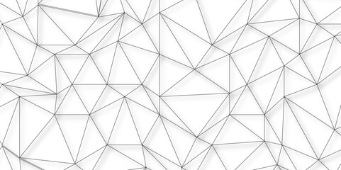 Abstract of simple gray line triangle pattern geometric background. Seamless geometric polygonal repeatable pattern swatch background, Trendy design vector background for web backdrop orpaper print.