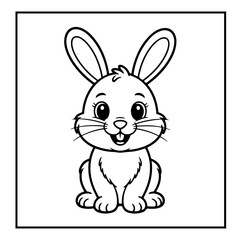 Adorable Animals Coloring Pages for Kids and Adult.