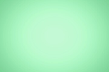 Seamless abstract mint green radial gradient pattern is being shown in flat design, copy space