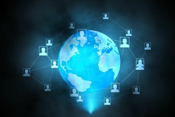 Futuristic technology interface