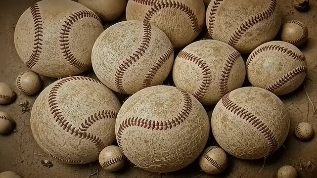 baseball ball and glove