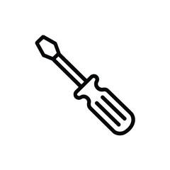 Simple Screwdriver Icon