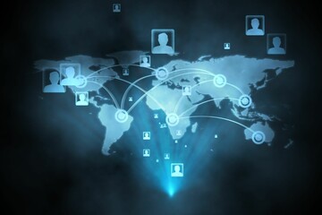 Futuristic technology interface