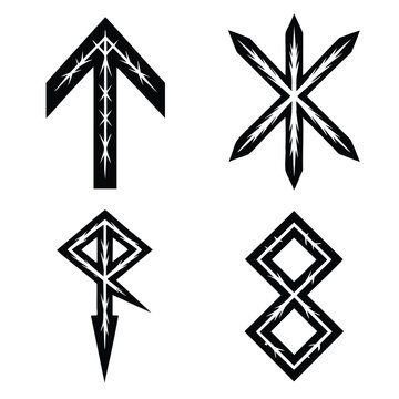 Viking Runes: Collection of Ancient Norse Symbols & Characters