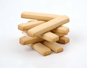 Minimalist Photography Neat Stack of Shortbread Fingers