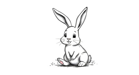 cute rabbit, cartoon bunny, animal vector, hare drawing, Easter bunny, fluffy rabbit, wild rabbit, pet bunny, rabbit face, white rabbit, bunny ears, vector bunny, cartoon rabbit, baby bunny, sitting r