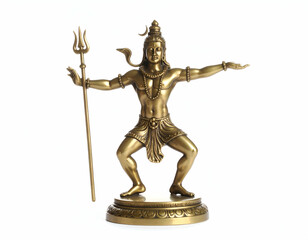 Brass Shiva Nataraja Statue A Divine Dance of Cosmic Energy