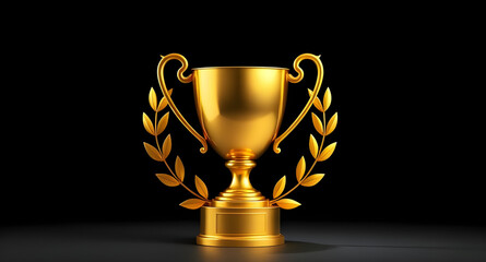 Sports award cup, Winner trophy, Shiny trophy cup, Gold prize cup, Achievement trophy, Trophy icon gold, Golden celebration cup, Award cup illustration, Golden winner icon, Success trophy, Elegant tro