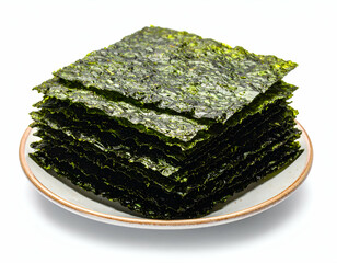Crispy Seaweed Sheets A Stack of Delicious, Flavorful Snacks