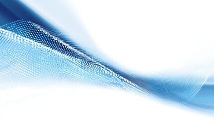 Fiber Optic White Background. Abstract White and Blue Gradient Color Background with Diagonal Lines Waveform. Digital Future Technology Concept