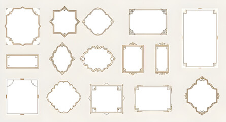  Antique frame set, Ornate frame vector, Retro frame pack, Classic border set, Baroque frame vector, Rococo frame set, Vintage border vector, Scroll frame design, Flourish frame set, Engraved frame ve