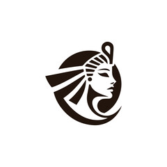 Egypt lady logo