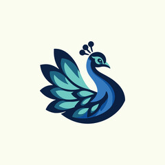 Mighty Peacock Logo