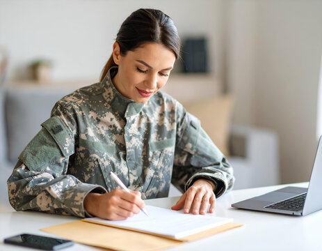 Soldier's Letter A Quiet Moment Before Battle