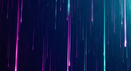 Abstract Glowing Lines