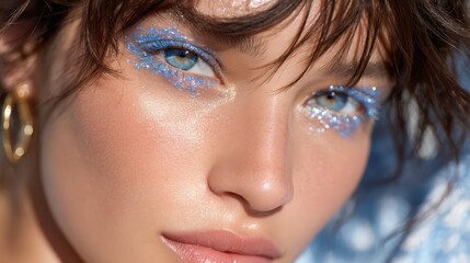 Ultra Realistic Close-Up of a Young Woman's Face
