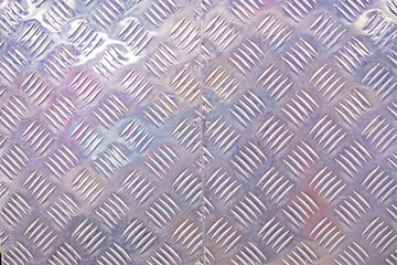 metal textured protective surface in a supermarket and other public places