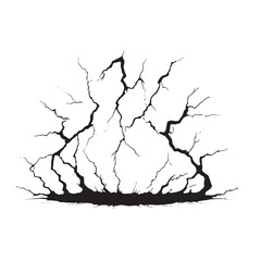 lightning vector , electricity illustration , lightning anime style , realistic lightning illustration