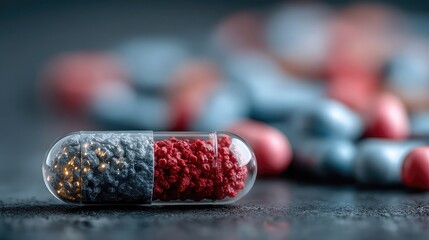 Understanding nootropics in biohacking highlighting their role in cognitive function improvement, neurochemical balance, mental clarity, and productivity through scientifically formulated supplements.