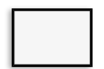 Obraz premium A blank picture frame ready for artwork or photographs.