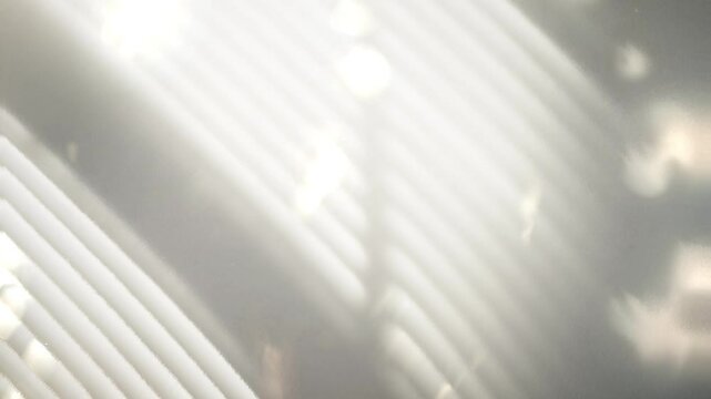 Soft light Blind Silhouette, Delicate Rays, Shimmering Lights.