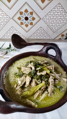 Jangan Lombok is a typical vegetable from Wonogiri, Central Java, made with basic spices, coconut...