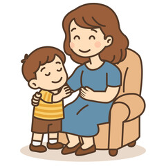 Illustration Of Mother's Day