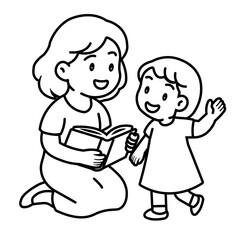 Illustration Of Mother's Day