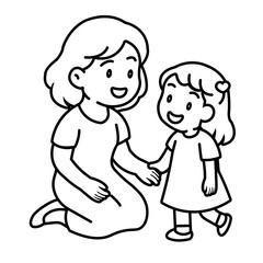 Illustration Of Mother's Day