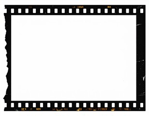Film Frame Border Texture Background