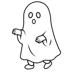 children in halloween costumes illustration