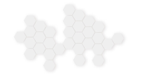 Abstract hexagonal honeycomb pattern, a geometric vector illustration for technology and business design