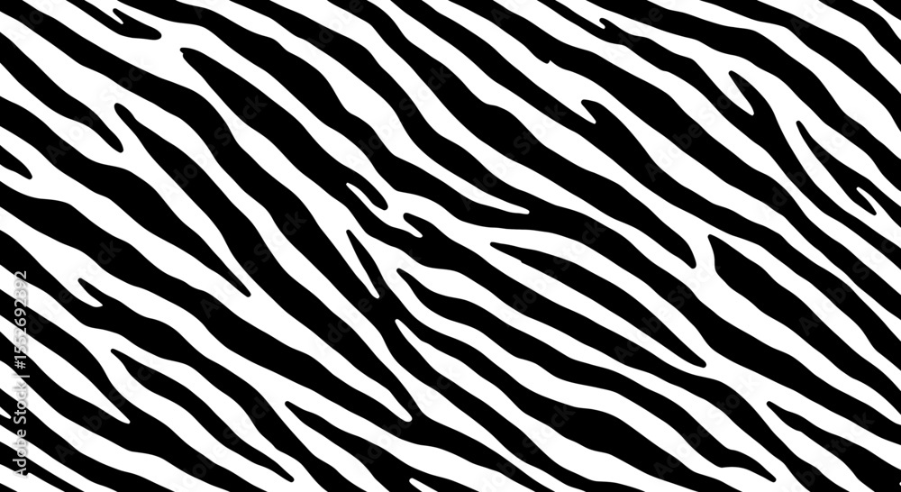 Poster abstract zebra print pattern design for backgrounds and textiles application