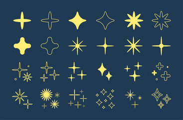 キラキラアイコンセット