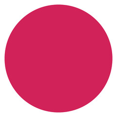 pink round button