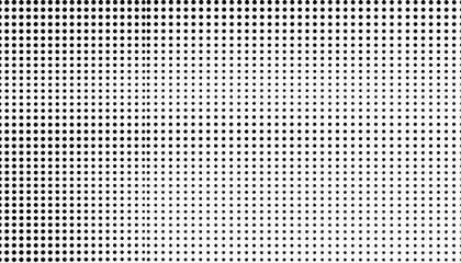 Black And White Halftone Dotted Pattern Texture