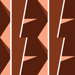 Abstract geometric seamless pattern. Vector illustration
