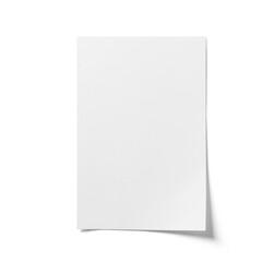 A blank sheet of paper, symbolizing potential for creativity and ideas.